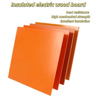 Orange Red Electric Wood Board - Customized Processing High Temperature Resistant Insulation Phenoli
