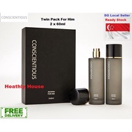 [ Local SG Seller ]( Twin Pack ) Riway Purtier Conscientious Essence Spray For Him ( 2 x 60ml )