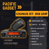 Cignus XT818 UHF 15W Mobile Base mini Radio
