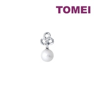 TOMEI Pearl Pendant, White Gold 375