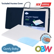 Comfy Baby Cooling Purotex Playpen Topper | Baby Mattress | Playpen Mattress