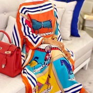 Africa Fashion Blogger Recommend Popular printed Silk Kaftan Maxi dresses Loose Summer Beach Bohemia
