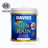 1 LITER DAVIES SUN AND RAIN Odorless Elastomeric Paint for Concrete/Masonry