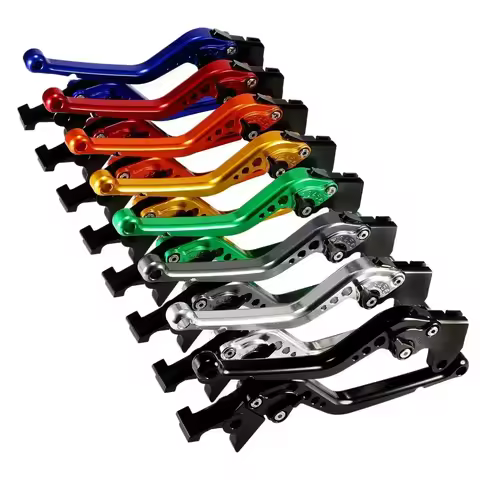 Long Motorcycle 7/8" 22mm Adjustable Brake Clutch Levers For Honda CBR1100XX/BLACKBIRD 97-07, ST1300