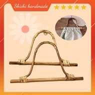 Handmade rattan handbag handle - handmade rattan handbag handle (1 bag)