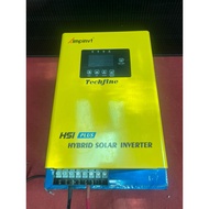Techfine Hybrid HSI Plus Inverter 1.2KW 12V – Inverter With MPPT Charger, 3.6KW Starter - Upgraded v