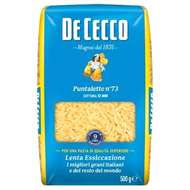 意大利DE CECCO  Puntalette米型意粉 500g#125012073 #新舊包裝隨機發貨