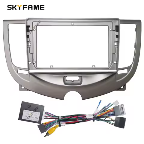 SKYFAME Car Frame Fascia Adapter Canbus Box Decoder Android Radio Dash Fitting Panel Kit For Chery A