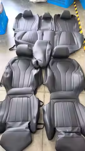 Custom Fit Car Accessories Seat Covers for 5 Seats Leather for BMW X3 E30 F25 F30 E46 E90 E60 F30 F1