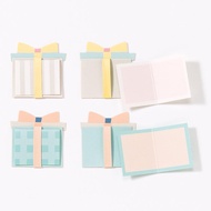 日本 SURPRISE FACTORY 禮物盒相本DIY裝飾紙片/ 禮物造型迷你卡片/ Pastel