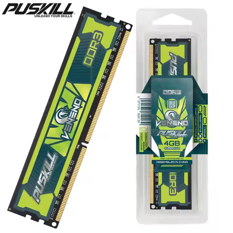 PUSKILL Veneno DDR3 Memoria RAM 8GB 4GB 1.5V 1600MHz 1333MHz 240-PIN Memória Desktop Udimm DIMM Memo