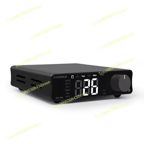 O-NOORUS D1 PRO TPA3255 PFFB Stereo Amplifier 2.1 Channel With HPF and LPF for subwoofer