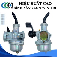 Bình xăng con / chế hòa khí xe win 100/110 Tặng kèm 1 lọc xăng
