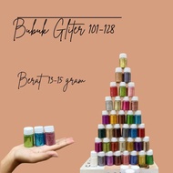 101-128 COLOR MICA POWDER 10g Metallic Powder/ Mica Powder Metallic Powder Pearl/ Shimmer Henna