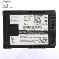 CS Battery Canon Vixia HF S20 / S2 / S30 / S20 / S100 Battery 890mah CA-BP808