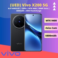 (USED) Vivo X200 5G 16+512GB | 5800mAh | 50MP Zeiss Camera ( 09/02/2026 warranty by Vivo Malaysia)