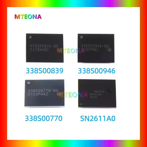 10pcs 338S00946 338S00839 338S00770 B0 BO SN2611A0 TIGRIS T1 Charging IC Chipset For iphone 11 12 Pr
