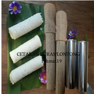 cetakan buras stainless/alat cetakan sosis manual/pentol/bakso/COD