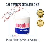 decolith cat tembok 5 kg putih hitam dan variasi warna 1 - 212 rich cream