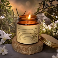 Set quà nến thơm Kilig Chill kèm hoa thật dành tặng nam nữ 6 hương tự nhiên an toàn cho sức khoẻ - K