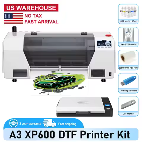A3 UV DTF Printer/A3 XP600 DTF Printer/A4 L805 DTF Printer Printing Machine For T-shirt For Metal Wo