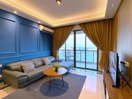 Rumah 1143 m² dengan 3 bilik tidur dan 2 bilik mandi peribadi di Johor Bahru (R&F 【Seaview 3Bed  wit