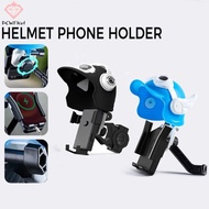Waterproof Motorcycle Phone Holder Bracket with Helmet Shade for Cell Phone