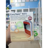 EASYSURE GLUCOSE/ CHOLESTEROL/ URIC ACID MULTIFUNCTION MONITOR (FREE GLUCOSE TEST STRIP 25'S ONLY NO