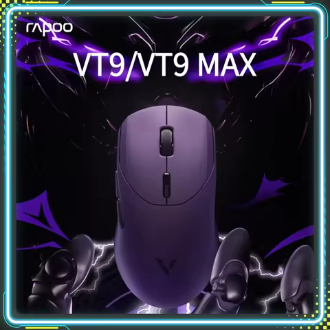 Rapoo VT9/VT9 MAX Gaming Mouse Long Battery Life Low Delay Custom Wireless Dual Mode Mice PC Office