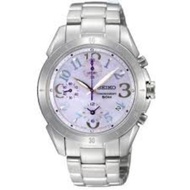 seiko women criteria quartz chronograph stainless steel authentic watch SNDZ29P1 (7T92-0KC0S)