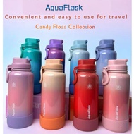 AquaFlask Tumbler 32oz Candy Floss Collection |   Vacuum Insulated Stainless Steel Water Bottle for 