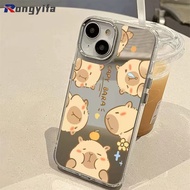 Cute Capybara Phone Case For Realme GT 8 7 5 Pro 3 Neo 7X 7 6 5 SE 240W V70 V60 V60S V23 V23i 5G P4 