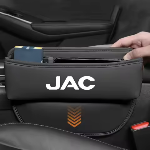 For JAC Refine J3 J2 S5 A5 J5 J6 J4 Vapour S2 T8 Leather Car Seat Gap Crevice Slot Storage Box Organ