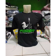 Kaos Baju T-shirt FORSA Rhoma irama Soneta / kaos raja dangdut musik