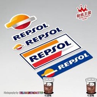 【可開發票】雷普索爾 repsol 威爽機油 個性標誌汽車改裝貼紙 劃痕遮擋貼花05車貼 改裝貼紙 機車貼紙