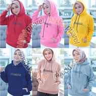 HUMBLE WOMEN'S HOODIE - Plain Humble Hoodie Jumper Jacket - Fleece Material