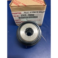 ORIGINAL TOYOTA VELLFIRE ANH20 2.4 (2009-2014) ESTIMA ACR50 / VANGUARD ALTERNATOR PULLEY WITH CLUTCH
