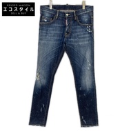 Dsquared2 S74LA0909 S303330 滑板牛仔褲，連結門襟，46碼 [二手]