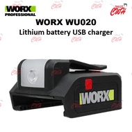 WORX  WU020.9 BATTERY CONVERTER WITH LED FOR WORX 20V BATTERY TO USB CHARGER