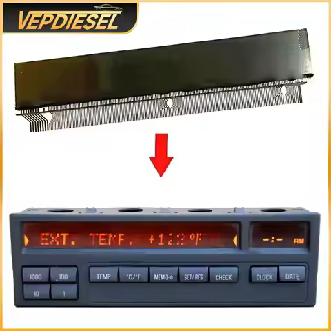 OBC LCD Display 11-Button 62136913864 62136913866 FOR BMW E36 3 Series M3 E31 8 Series 62136913865 6
