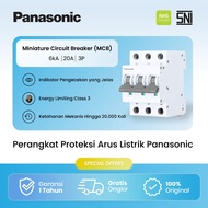 Panasonic MCB (Miniature Circuit Breaker) 6kA 3P 20A