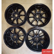 WORK D9R BLACK GLOSSY SIZE 18" 9.5J ET23 ET38 PCD 5X114 JAPAN🇯🇵🇯🇵🇯🇵