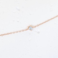 藍托帕石925純銀貓咪手鍊