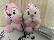 香港迪士尼 chip n Dale 櫻花 匙扣 keychain