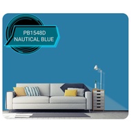 NIPPON Interior Paint Q-Glo 5 liter - PB1548D NAUTICAL BLUE