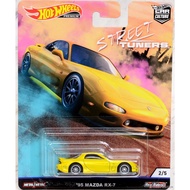 Hot Wheels 95 Mazda RX7 RX-7 STREET TUNERS