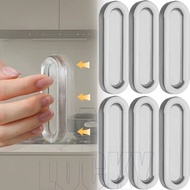 16Pcs Glass Sliding Door Handle - Cabinet Door Pull - Furniture Auxiliary Puller - Self-Adhesive, Pu