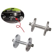 HUINA 593 1592 1550 RC Excavator Upgrade Metal Track Guide Wheel 2PCS