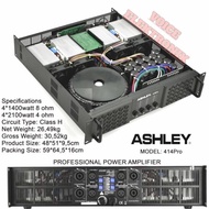 Power Ashley 414 Pro Orinal Power Amplifier 4 Channel Class H