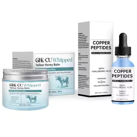 Blue Copper Peptide Essence Liquid 30ml Deep Repairing Moisturizing Blue Copper Peptide Shea Butter 